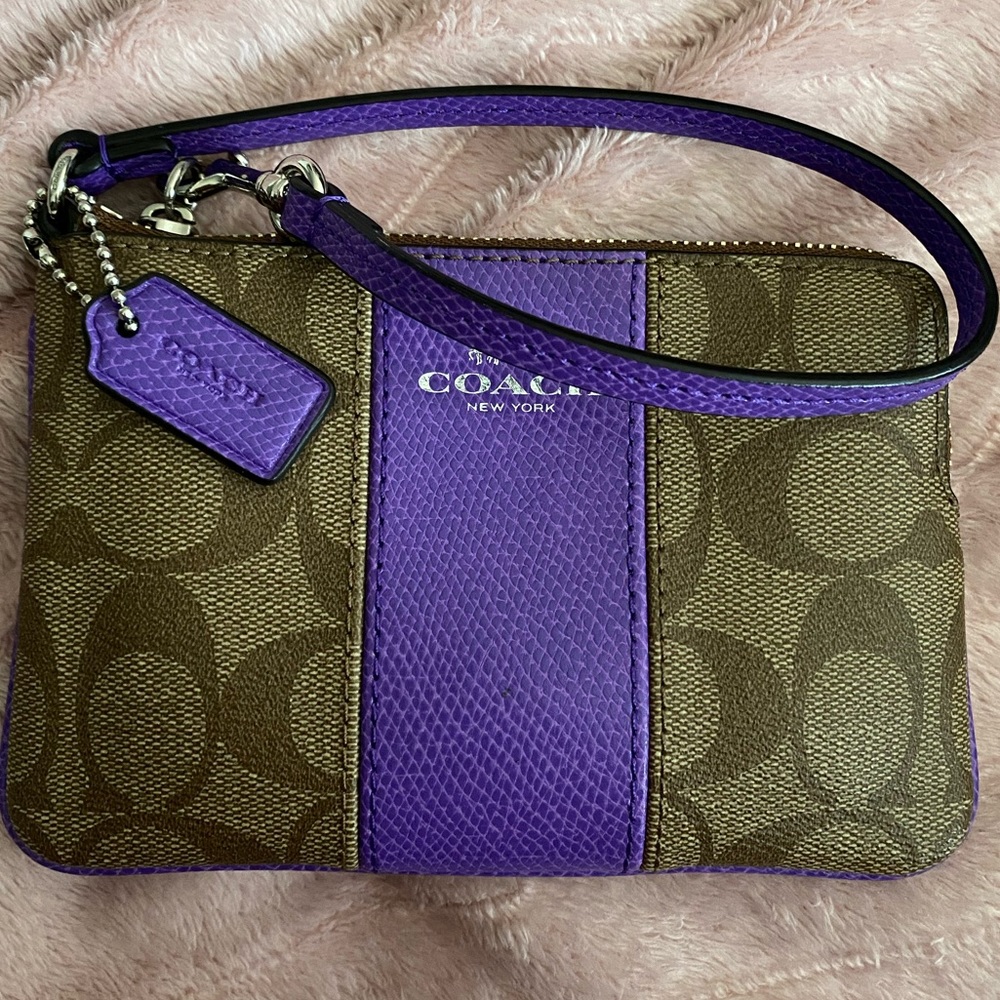 Coach wristlet
